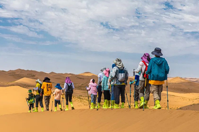 沙漠徒步挑战营